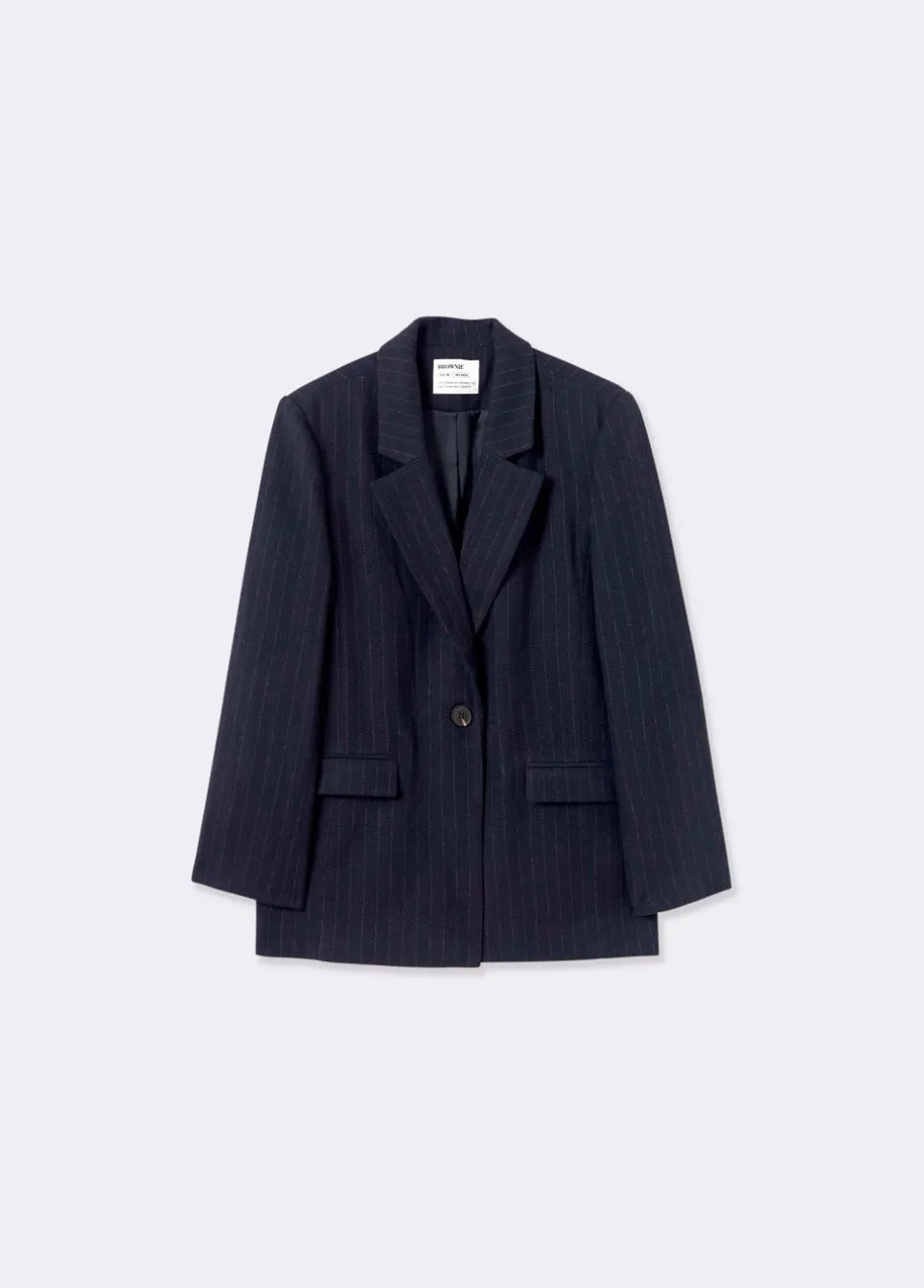 Blazer Oversize Com Risca Com La
