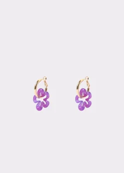 Brinco Flor Resina