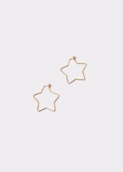 Brincos Com Estrela Grande