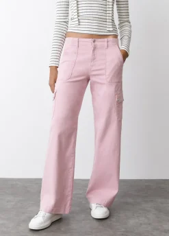 Calças Culottes Cargo