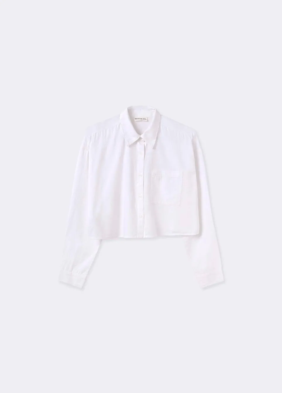 Camisa Cropped Lisa Com Bolso