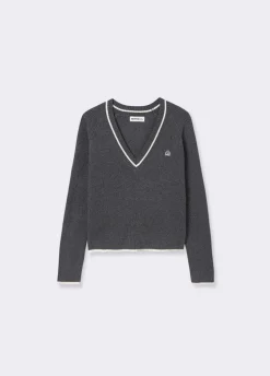 Camisola Bico Bordado