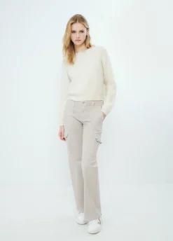 Camisola Cropped Basico Gola Redonda