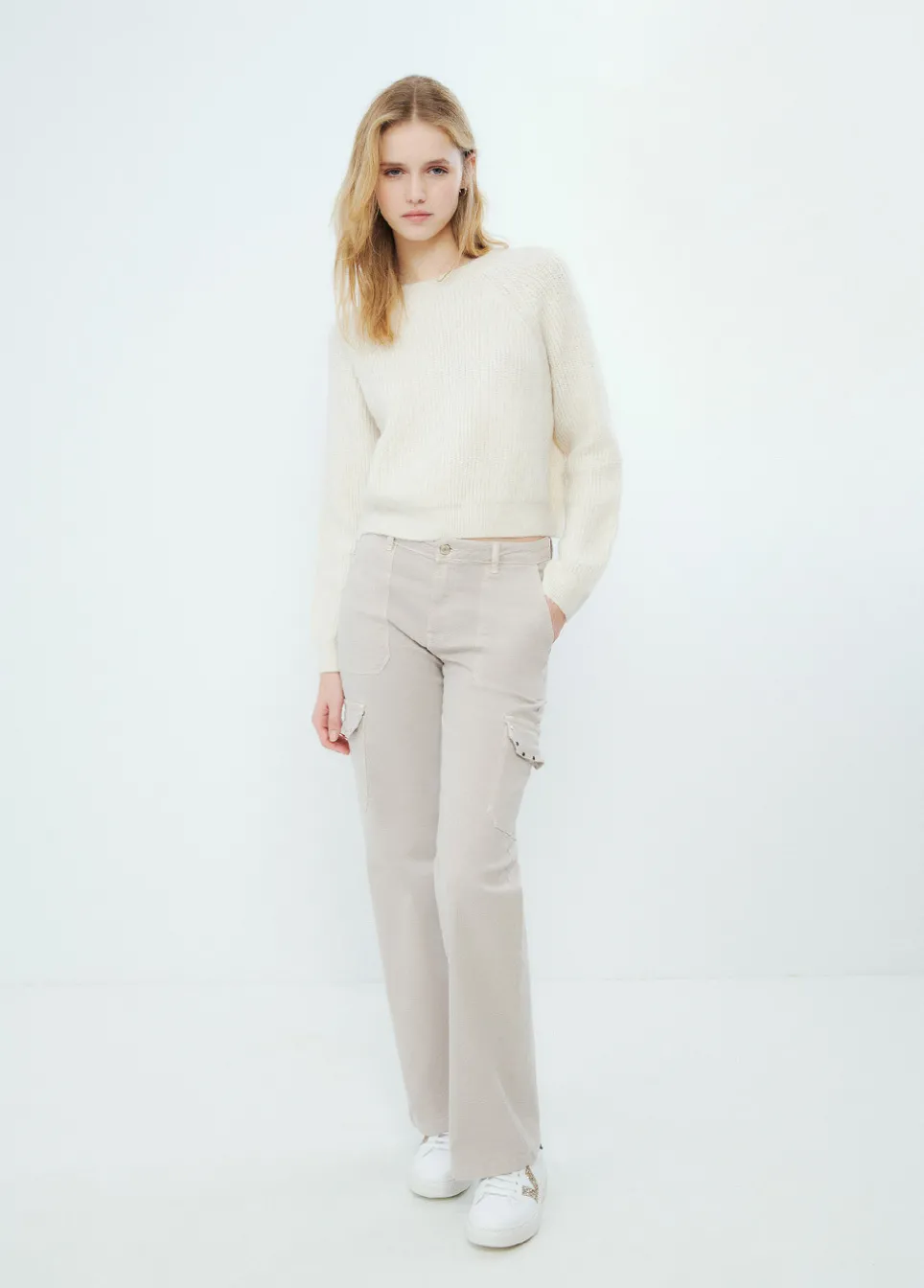 Camisola Cropped Basico Gola Redonda