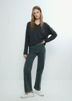 Camisola French Basica C/Decote Em Bico