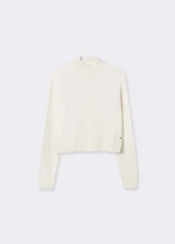 Camisola Gola Alta Cropped