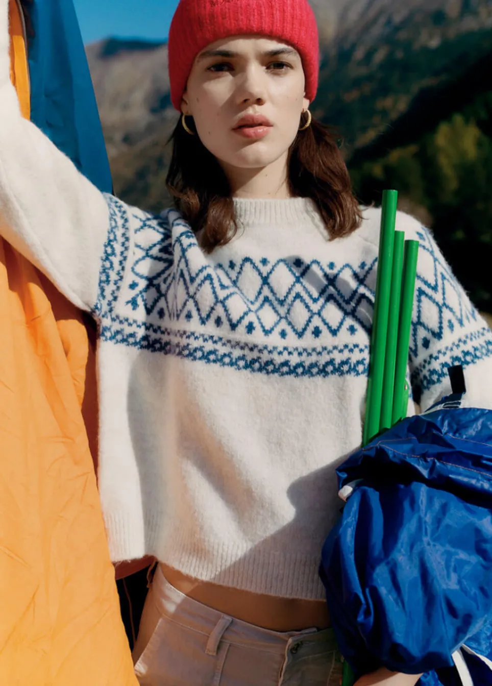 Camisola Jacquard