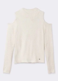 Camisola Ombros Descob Pelo