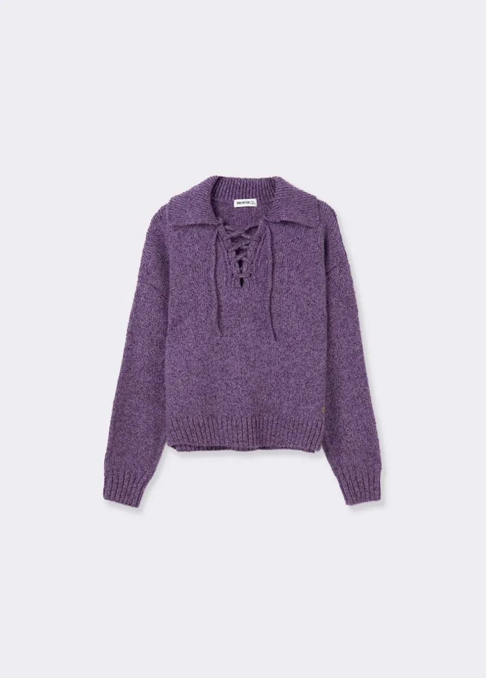 Camisola Pescoco Polo Cordas