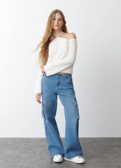 Camisola Tiras Gola Malha