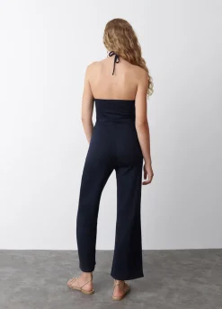 Macacao Halter Jacquard