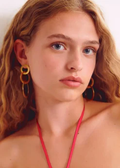 Pendientes Largos 3 Aros | Compre Bijutaria | Coleccao Outono-Inverno 2021