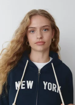 Sweatshirt Fecho-Ecl Capuz New York