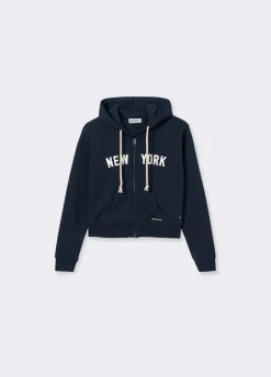 Sweatshirt Fecho-Ecl Capuz New York