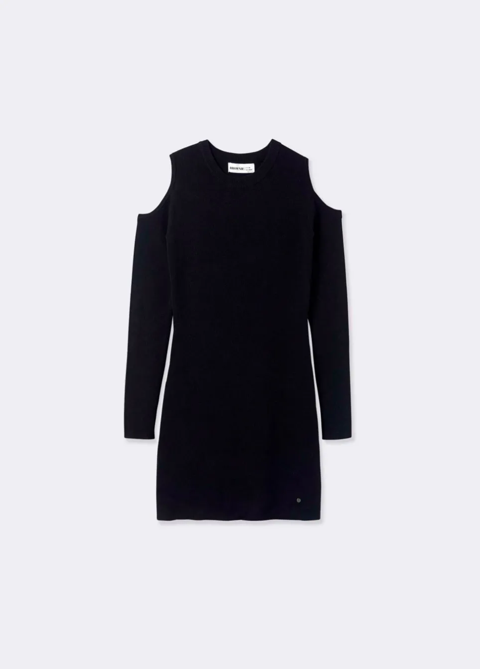 Vestido Com Cut Out Nos Ombros