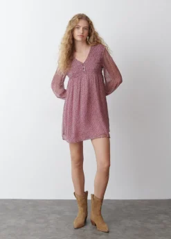 Vestido Smock Peito Solto