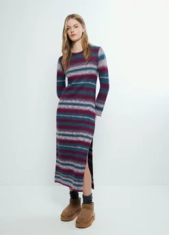 Vestido Space Dyed Comprido
